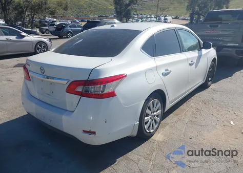 2013 Nissan Sentra Sv из США, поврежденный, VIN 3N1AB7AP1DL669425